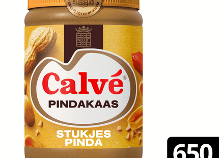 Calvé Pindakaas stukjes pinda