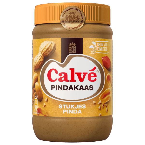 Calvé Pindakaas stukjes pinda