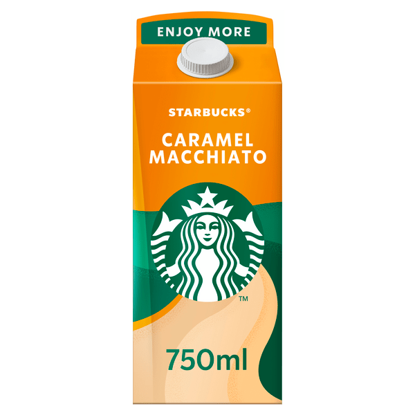 Starbucks Mehrfachportion Karamell-Macchiato Eiskaffee