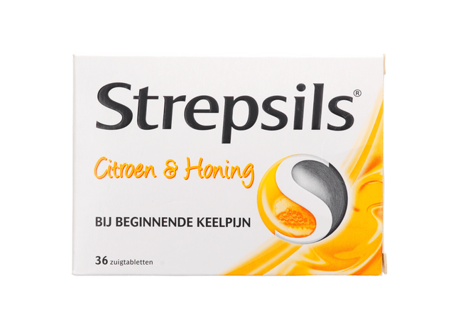 Strepsils Zuigtabletten Citroen en Honing