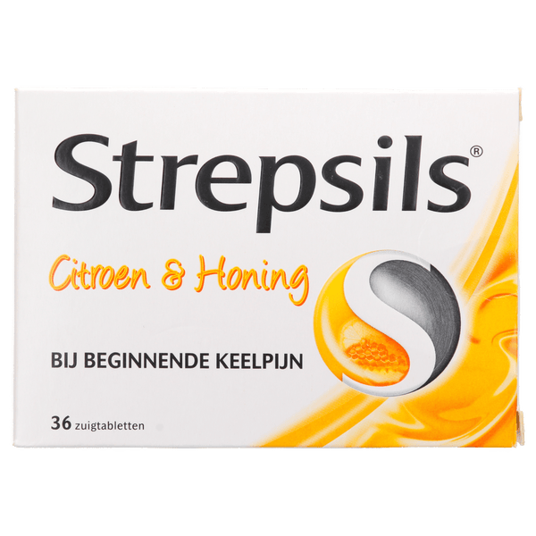 Strepsils Sucking Tablets Lemon and Honey