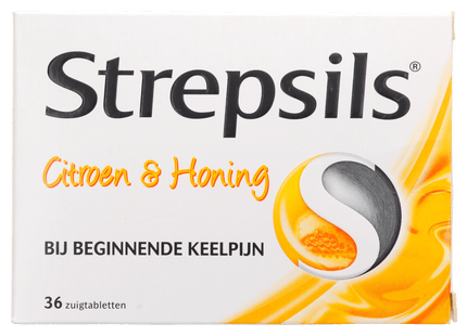 Strepsils Zuigtabletten Citroen en Honing