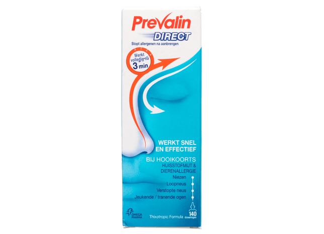 Prevalin Nasenspray direkt von Allergenen
