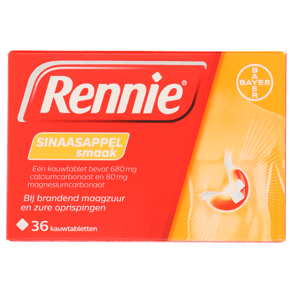 Rennie Maagtabletten sinaasappel