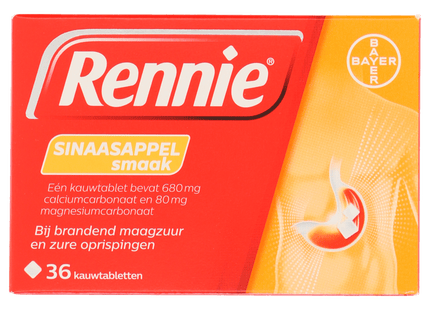 Rennie Maagtabletten sinaasappel