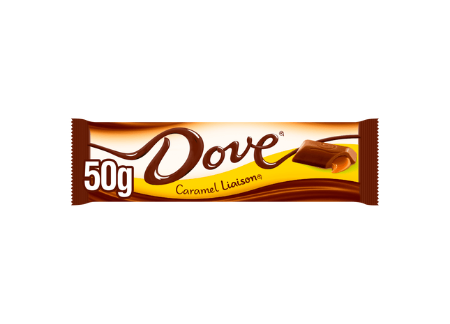 Dove Melk chocolade karamel reep single