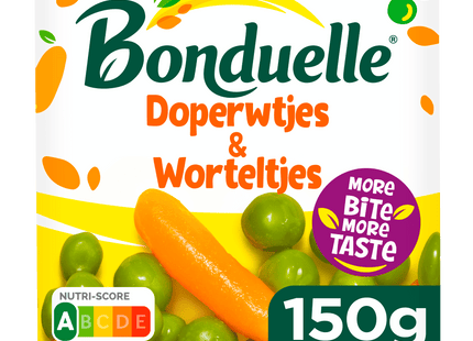 Bonduelle Doperwtjes en worteltjes