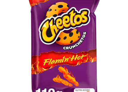 Cheetos Crunchetos flamin' hot