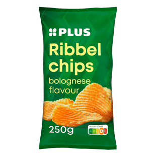 Ribbelchips bolognese