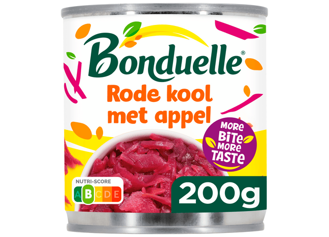 Bonduelle Rode kool met appel
