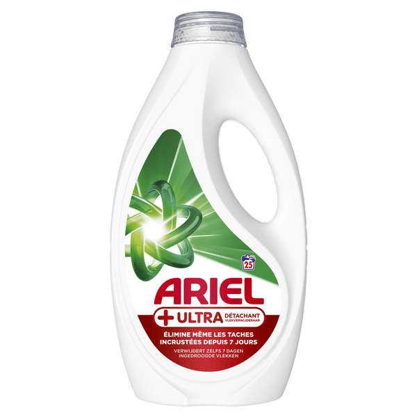 Ariel + Vloeib ultra vlekverw 25s