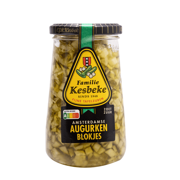 Kesbeke Pickled Cucumber Cubes