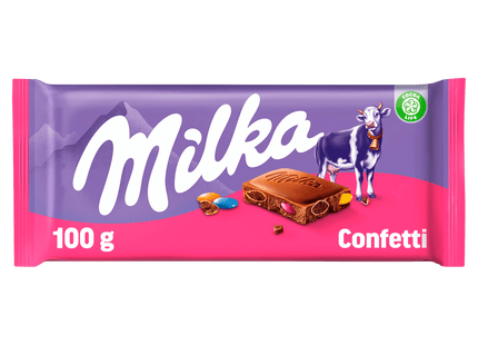 Milka Chocoladereep confetti