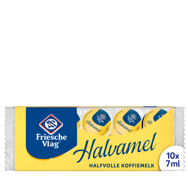 Friesche Vlag Halvamel Koffiemelk cups
