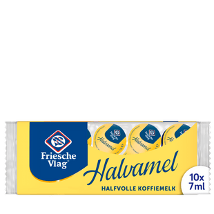 Friesche Vlag Halvamel Kaffeemilchbecher