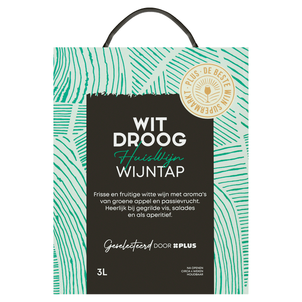 Huiswijn Wit droog wijntap
