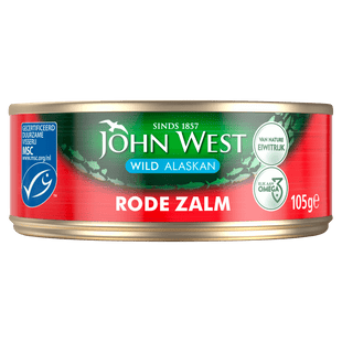 John West Rode zalm MSC