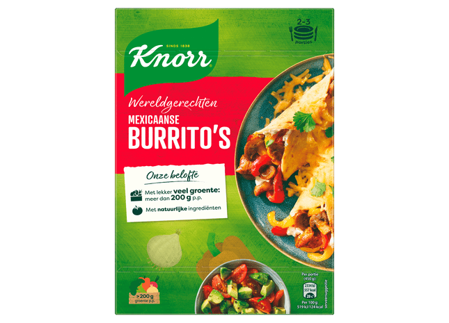 Knorr Wereldgerecht Burritos