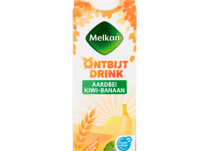 Melkan Drinkontbijt fruit aardbei-kiwi-banaan