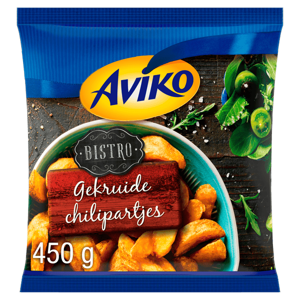Aviko Gekruide Aardappel Chili Partjes