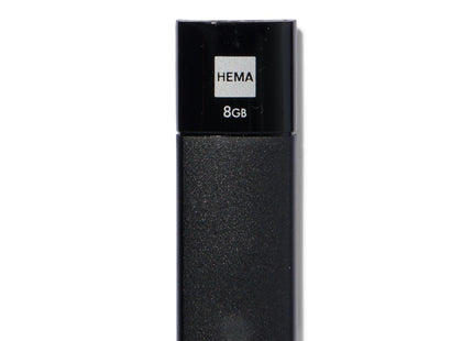 USB stick 2.0 8GB zwart