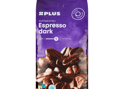 Coffee beans Espresso dark fair trade