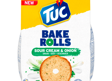 Lu Tuc Bakerolls sour cream & onion