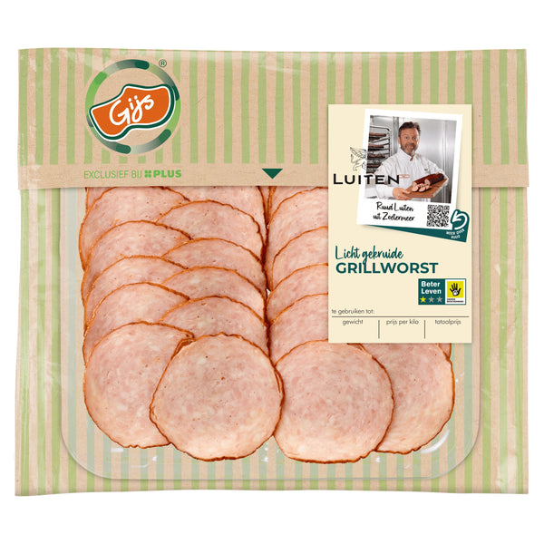 GIJS Licht gekruide grillworst