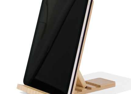 tablet holder wood 24cm