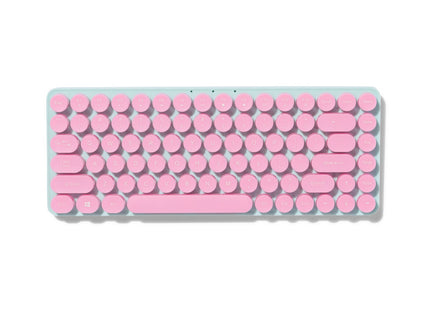qwerty toetsenbord draadloos roze