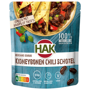 Hak Kidneybonen chili schotel