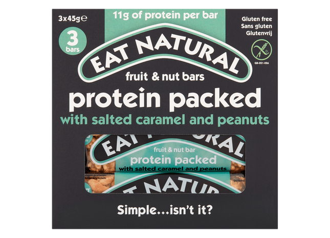 Eat Natural Fruit&nut bars protein salted caramel  Dutchshopper