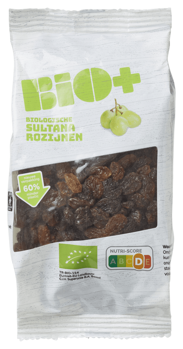 BIO+ Sultana raisins