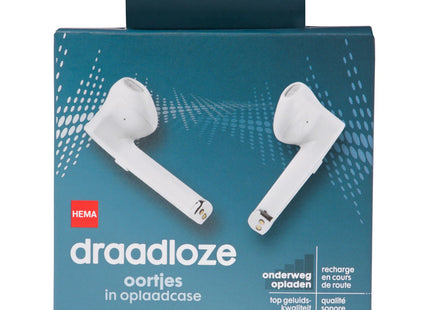 wireless earphone white