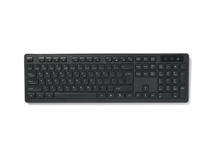 qwerty toetsenbord draadloos zwart