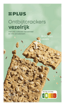 Breakfast crackers High in fiber