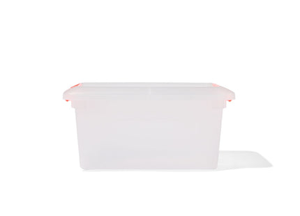 storage box with lid Rome 5L 28x19.5x14cm orange