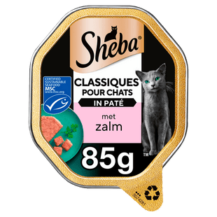 Sheba Classics Pate Lachs Katzenfutter