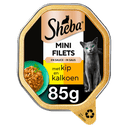 Sheba Mini Filets Kip&Kalkoen In Saus
