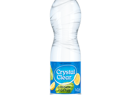 Crystal Clear Sparkling cactus lemon