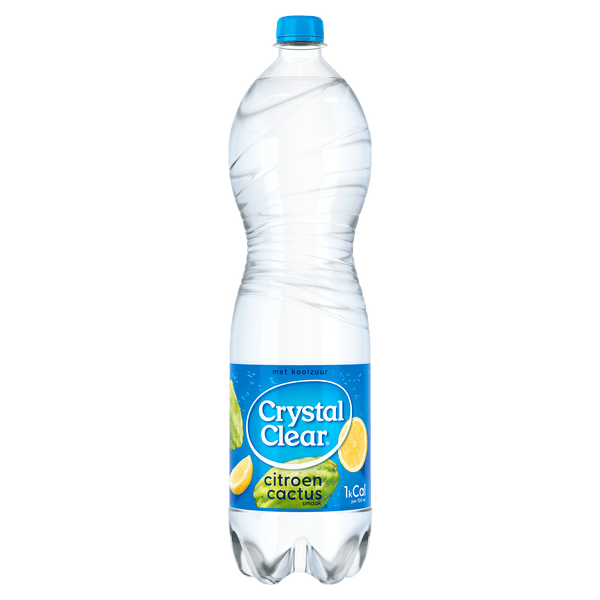 Crystal Clear sparkling cactus lemon