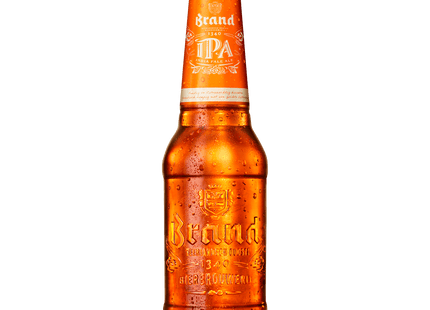 Brand IPA bier fles