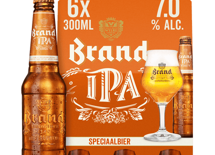 Brand IPA bier fles