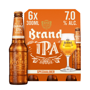 Brand IPA bier fles