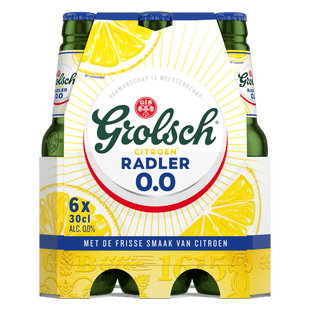 Grolsch Radler citroen 0.0
