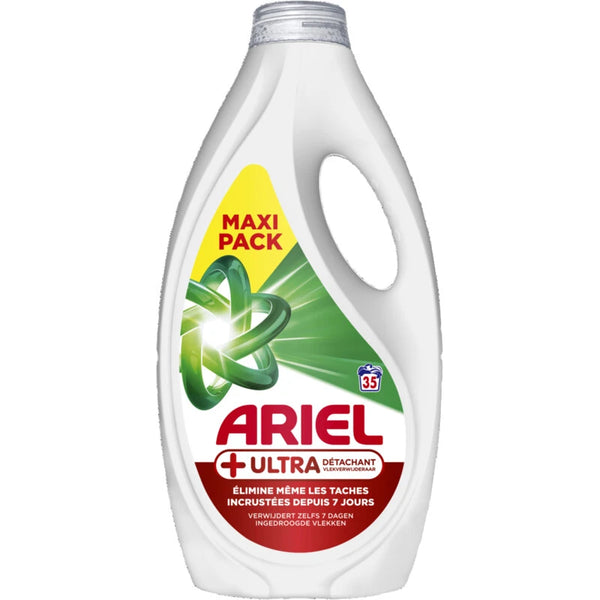 Ariel Liquid+ ultra laundry detergent