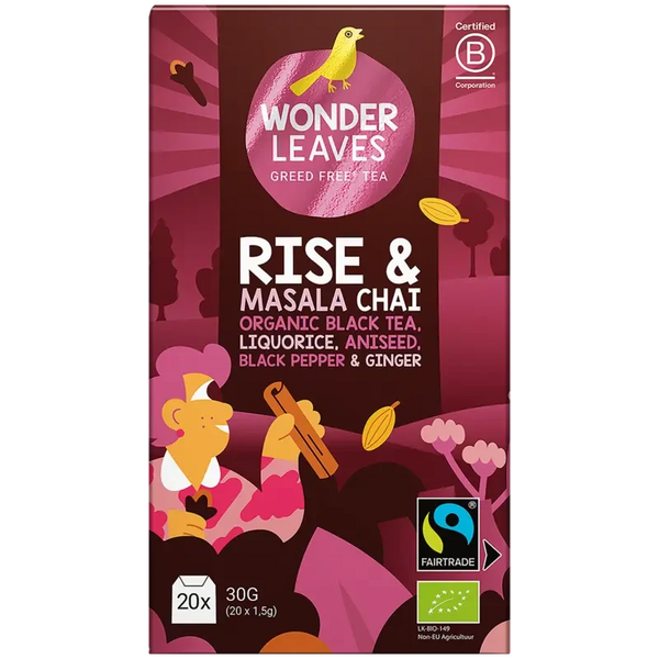 WonderLeaves Rise & masala chai