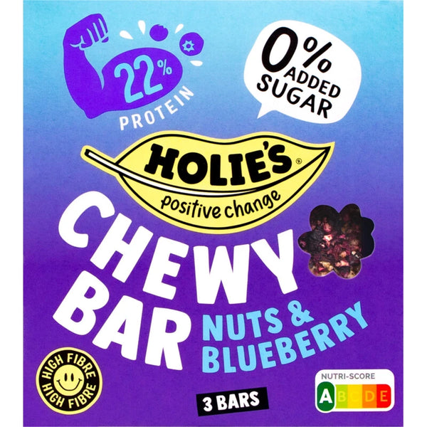 Holie's Chewy Riegel Nuss & Blaubeere