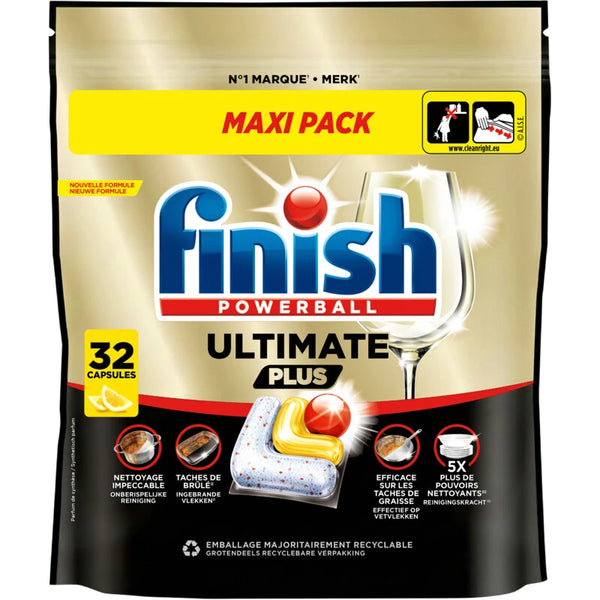 Finish Ultimate Plus Zitronen-Geschirrspültabs