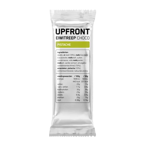 Upfront Eiwitreep choco pistache